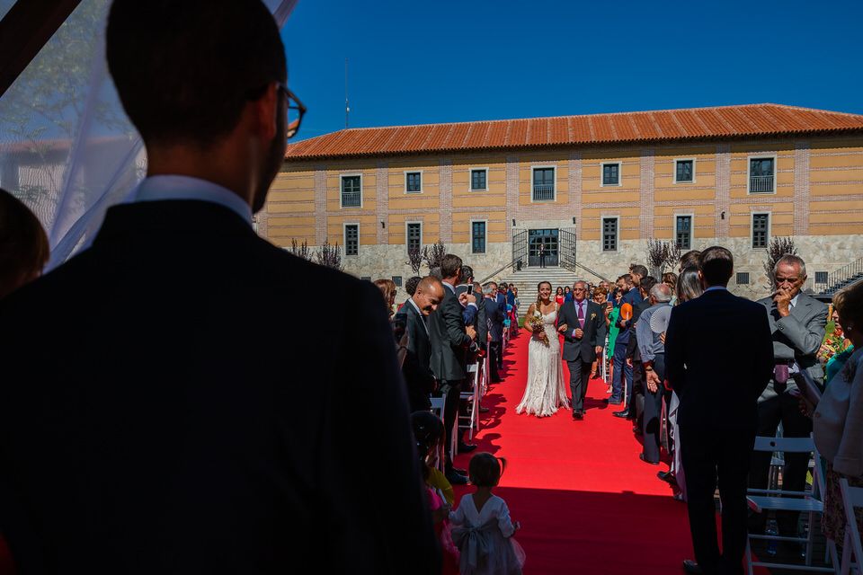 boda en Hotel AC Palacio de Santa Ana