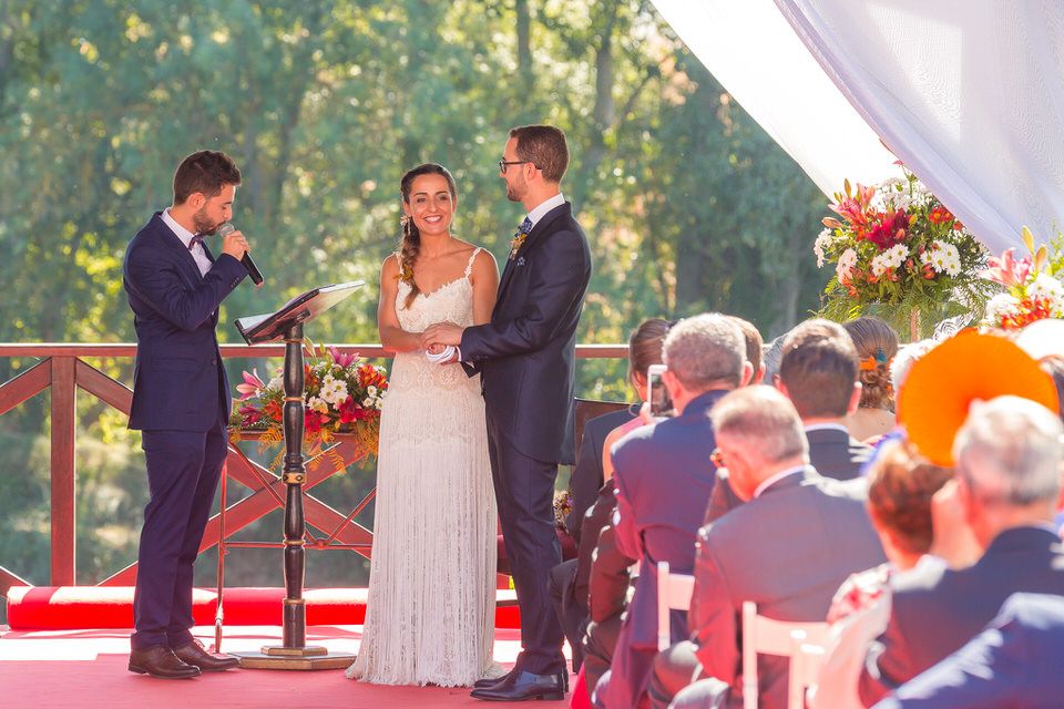 boda en Hotel AC Palacio de Santa Ana