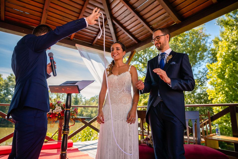 boda en Hotel AC Palacio de Santa Ana