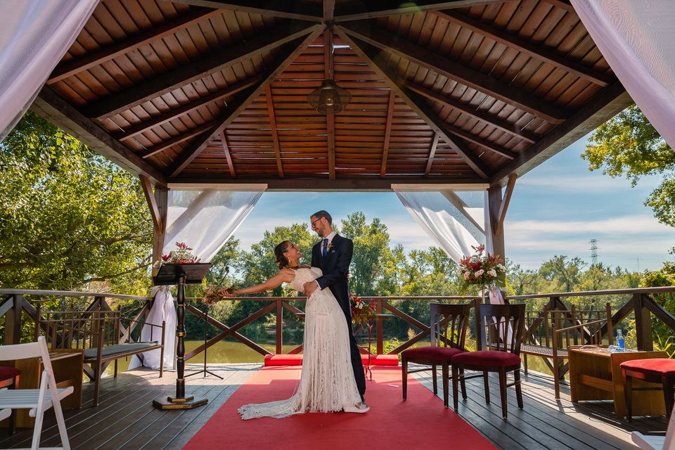 boda en Hotel AC Palacio de Santa Ana