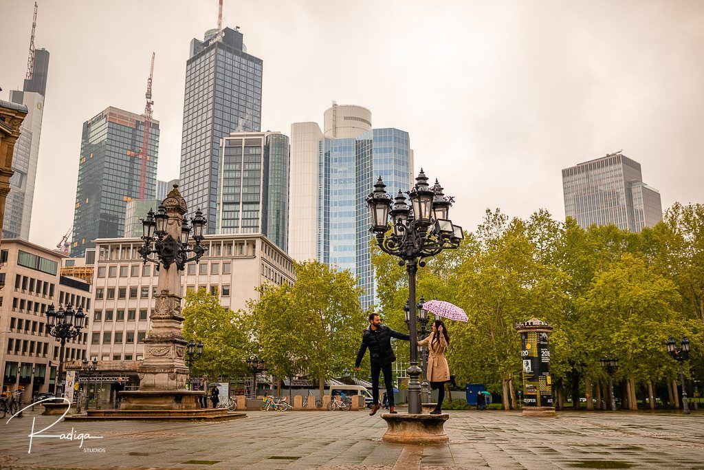 Pre boda en Frankfurt