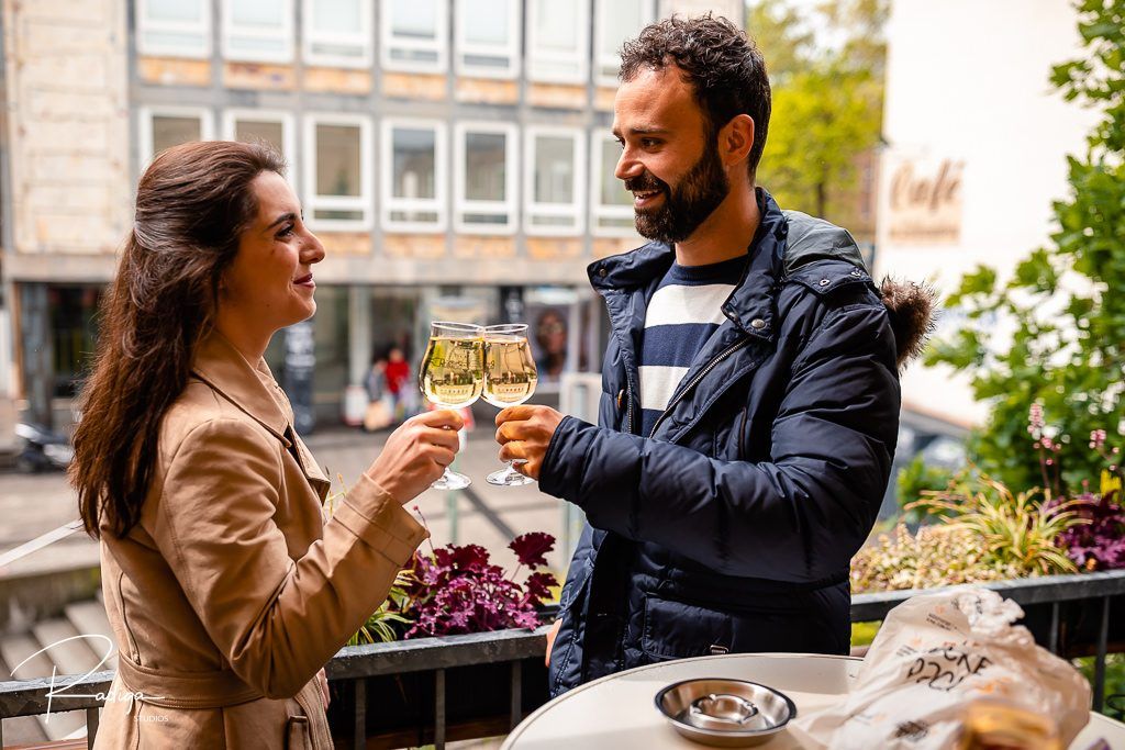 Pre boda en Frankfurt
