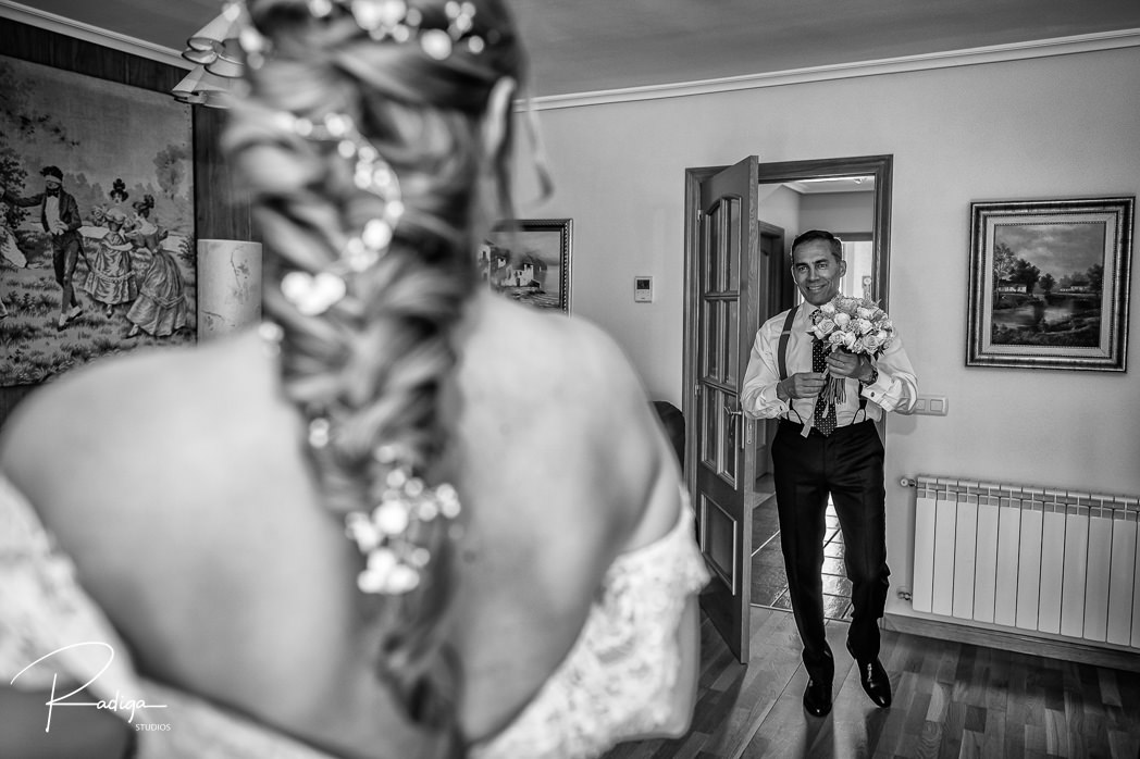 El día del padre a través de 25 fotografías de boda