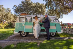 Boda en la encina milenaria de Arzuaga