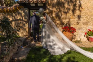 Boda en la encina milenaria de Arzuaga