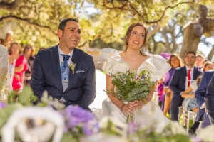 Boda en la encina milenaria de Arzuaga