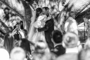 Boda en la encina milenaria de Arzuaga