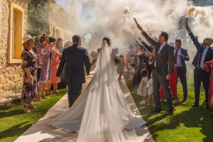 Boda en la encina milenaria de Arzuaga