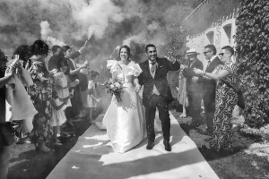 Boda en la encina milenaria de Arzuaga