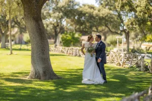 Boda en la encina milenaria de Arzuaga