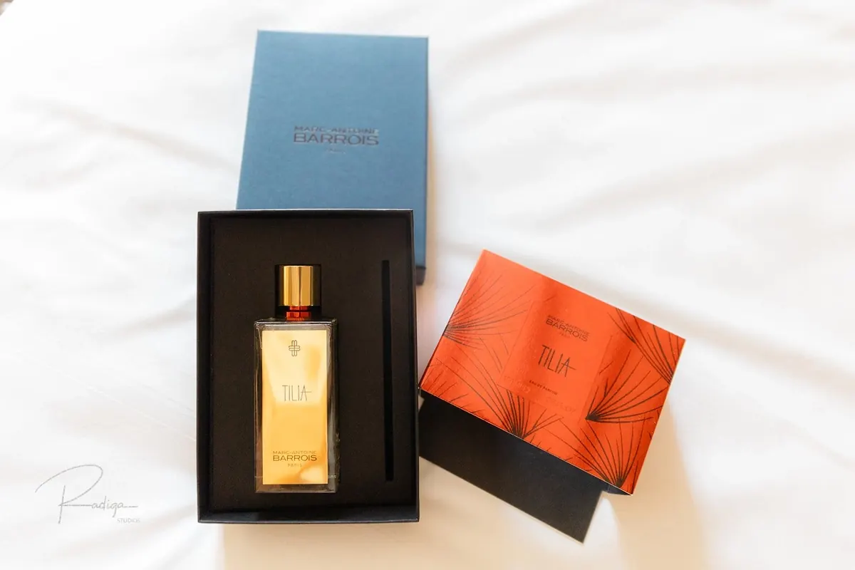 El perfume de la novia en su caja