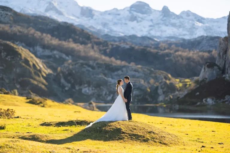 Postboda en Los Lagos de Covadonga